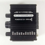 Lepy Hi-Fi Mini Stereo Car Amplifier Treble Bass Booster - Ak-170