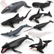 Children Toys Simulation Marine Animal Model Solid Simulation Whale Killer Whale Head Whale Blue Wha