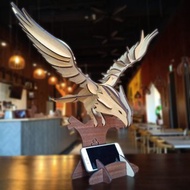 【手作DIY】 大展鴻圖 展翅高飛 翱翔飛鷹 老鷹 名片座 畢業禮物