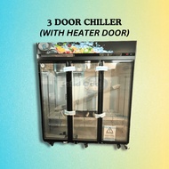 [ SOLID COOL ] 3 DOOR DISPLAY CHILLER | MODEL: SCBC-3DT.ECO