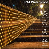 20 x 6.6FT Solar Net Lights Christmas Outdoor Mesh Lights for Bushes,Large Outside Net Lights Solar 