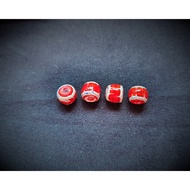 Manik Borneo. Manik Oren. Manik Bulat. Borneo Glass Beads.