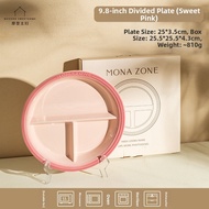 MODERN SWEETHOME | 211 Diet Control Ceramic Adult Breakfast Sectioned Plate
