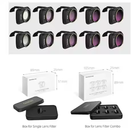 Camera Lens Filter For DJI Mini 4K Mini 2SE Mini 2 UV CPL NDPL ND Lens Protector Filter for DJI Mavi
