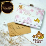 FEATHER 現貨 日本正版 San-X 拉拉熊 角落生物 可愛短夾 財布 皮夾 短夾 附零錢包 摺疊式錢包 
