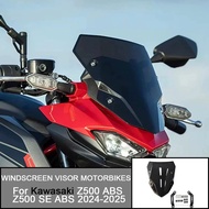 For Kawasaki Z500 ABS Z500 SE ABS 2024-2025 Motorcycle Accessories WindScreen Visor Motorbikes Defle