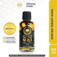 【BUY 2 FREE 2】Minyak Terapi AURA 50ml | Minyak Herba Ginseng | Lega Sakit Badan