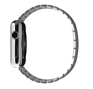 [HOT JUXXKWIHGWH 514] URVOI Link สร้อยข้อมือสำหรับ Apple Watch Band Series 7 6 SE 5 4 3 2 1สายสแตนเลสสำหรับ Iwatch พร้อมหัวเข็มขัดผีเสื้อ40/44มม.