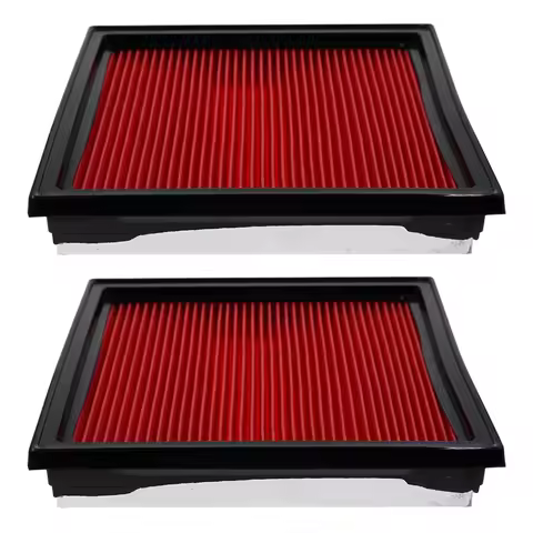2Pcs Car Engine Air Filter for Nissan 370Z 350Z Infiniti QX50 Q40 Q60 EX35 EX37 G37 G35 G25 16546-JK