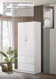 Wardrobe 2 Door Wardrobe (wc3002)