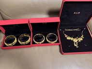 婚後物資仿金龍鳳鈪，仿金胸牌