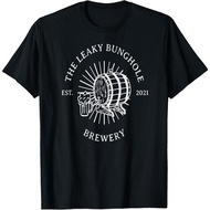 The Leaky Bunghole Brewery - Funny Craft Beer - T-Shirt