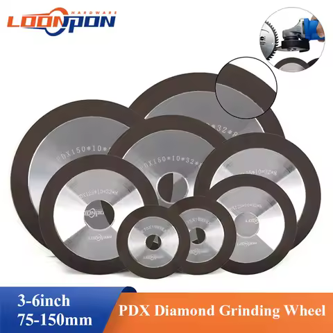 Diamond Grinding Wheel Resin Bond Grinder for Tungsten Steel Milling Cutter Sharpener 125/150/180/20
