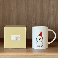 CLASKA MAMBO แก้วกาแฟเซรามิก ขนาด 200-400 มล. ของขวัญวันตรุษจีน ของขวัญวันหยุดพิเศษ แก้วกาแฟทรงหมาป่