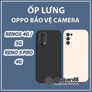 Oppo Reno5 4G / Reno5 5G / Reno 5 Flexible Silicone Case Protects The camera, Against Impact