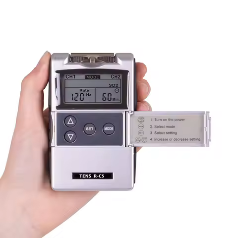 TENS 7000 Digital TENS Unit With Accessories - TENS Unit Muscle Stimulator For Back Pain, General Pa