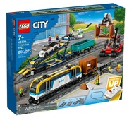 【LEGO 樂高】 磚星球〡 60336 城市系列 貨運列車 Freight Train