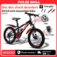 AENXRD Japan Mountain Bike for kids 20 inch bike A birthday gift for a child with disc brakes 21spee