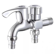 Kran Cabang Keran Shower Cabang Faucet Tembok Kamar Mandi 2 Way/Keran Air Shower Mandi Double