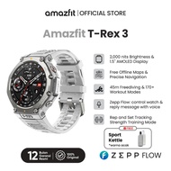 Amazfit T-Rex 3 48mm Smartwatch 1.5" AMOLED Screen GPS SpO2 10 ATM Waterproof Jam Tangan Digital Wit