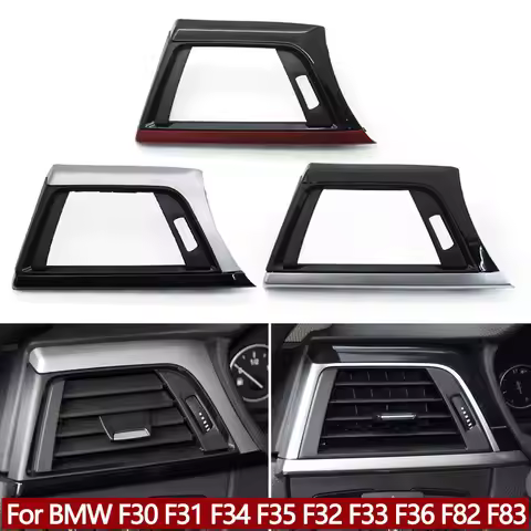 LHD Car Front Left Air Conditioning AC Vent Grill Outlet Frame Panel Cover For BMW 3 4 Series F30 F3