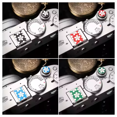 Sakura Camera Shutter Button For Fujifilm X100V XT30 Sony A7M3 A7M4 A6300 A6400 Canon R R5 R6 Nikon 