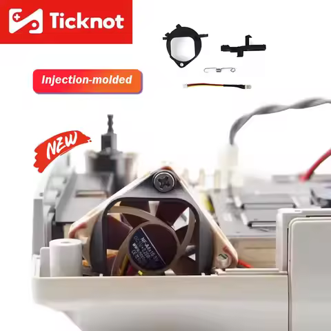 TicKnot Injection-molded DC Cooling Fan Mount Kit For SEGA Dreamcast Game Noctua Fan Adapter Brushle