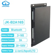 JK BMS JK-B2A16S ควอไลเซอร์ BMS อัจฉริยะ8S-16S 2A ซูเปอร์คาปาซิเตอร์แอคทีฟแบตเตอรี่บาลานเซอร์บลูทูธส