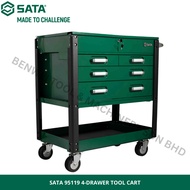 SATA 95119 4-DRAWER TOOL CART / TOOLS CABINET / TOOLS STORAGE
