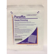 UNIGLOVES PARAFFIN GAUZE DRESSING