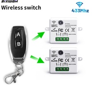 Wireless switch DIY RF 433MHZ  remote control switch Reposition switch