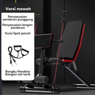 Dumbell bench Sit Up Bench Alat Olahraga Fitness Adjustable Kursi Gym Bench press gym