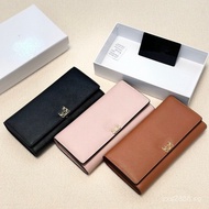 [Yes LOGO] Essential Long Wallet Clutch Leather Wallet Leather Bag Long Clip Long Wallet Women's Lon