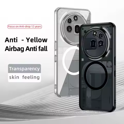 Translucent Shockproof Case For Nothing Phone 3A Pro 6.67 inches TPU Matte Frame Magnetic Wireless C