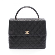 【二手】香奈兒 Matelassé 手袋，黑色魚子醬紋小牛皮（粒面小牛皮），女士，二手