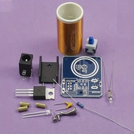 Mini Tesla Coil Kit BD243 DIY Electronics Project Kit Hand Soldering Practice Parts Magic Props Elec