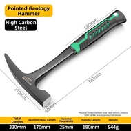 Professional Geology Hammer Kit Three Pieces