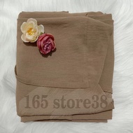 Hijab/Jilbab/Khimar Pad Antem Jumbo Crinkle Syari Bergo Soft Pad Antem Aisyah