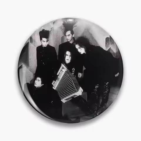 Buck Tick Aku No Hana Flowers Of Soft Button Pin Lapel Pin Creative Clothes Funny Brooch Badge Lover