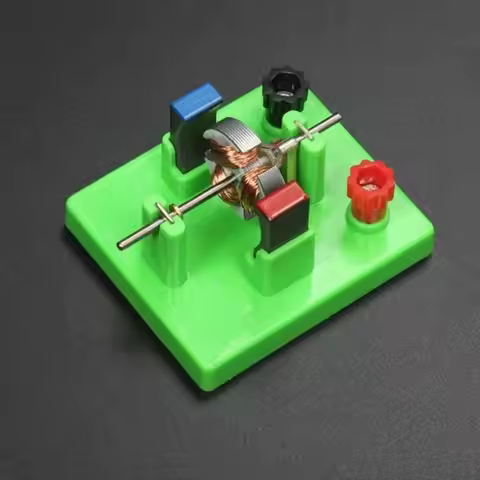 Open Model Physics Experiment Equipment for Direct Current Motors Teaching Students Electrical Scien