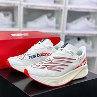 New Balance FuelCell RC Elite v2 White Red Retro Casual Running Shoes Sneakers For Men Women WRCELZ2