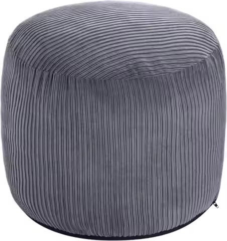 Pouf Ottoman Foot Stools Ottoman with Foam Small Corduroy Ottomans for Living Room Ottomans Pouf 20x