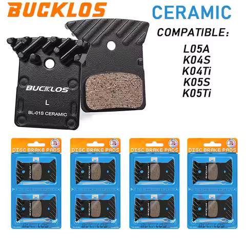 BUCKLOS Bike Hydraulic Brake Pads For L05A K04S K05S Ceramic Bicycle Brakes Pads Heat Dissipation Ro