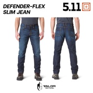 5.11 Tactical - Defender-Flex Slim Jean [ DW Indigo ] กางเกงยีนส์ ผู้ชาย Tactical ขายาว ผ้าเดนิมฟอกคราม ทรง Slim Fit