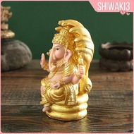 [Shiwaki3] Resin Figurine Buddha Home Office Mandir Diwali Decoration Sculpture