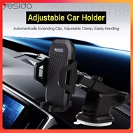 YESIDO C23 UNIVERSAL CAR PHONE HOLDER DASHBOARD WINDSHIELD CAR MOUNT BRACKET SUCKER MOBILE PHONE HOL