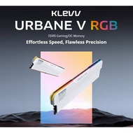 KLEVV URBANE V RGB 32GB(16GBx2) 48GB(24GBx2) 6000MHz CL28 WHITE DDR5 Gaming Memory Kit With EXPO AMD