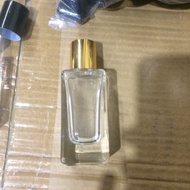 botol parfum 30 ml/botol parfum gold/botol parfum hitam/botol kotak