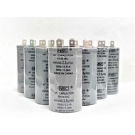 Oil Fan Capacitor 2.5uf/450v