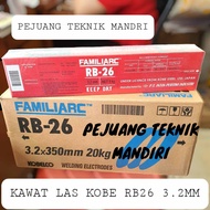 KAWAT LAS KOBE RB26 3.2MM / KAWAT LAS BESI KOBE LB52 3.2 MM 5KG